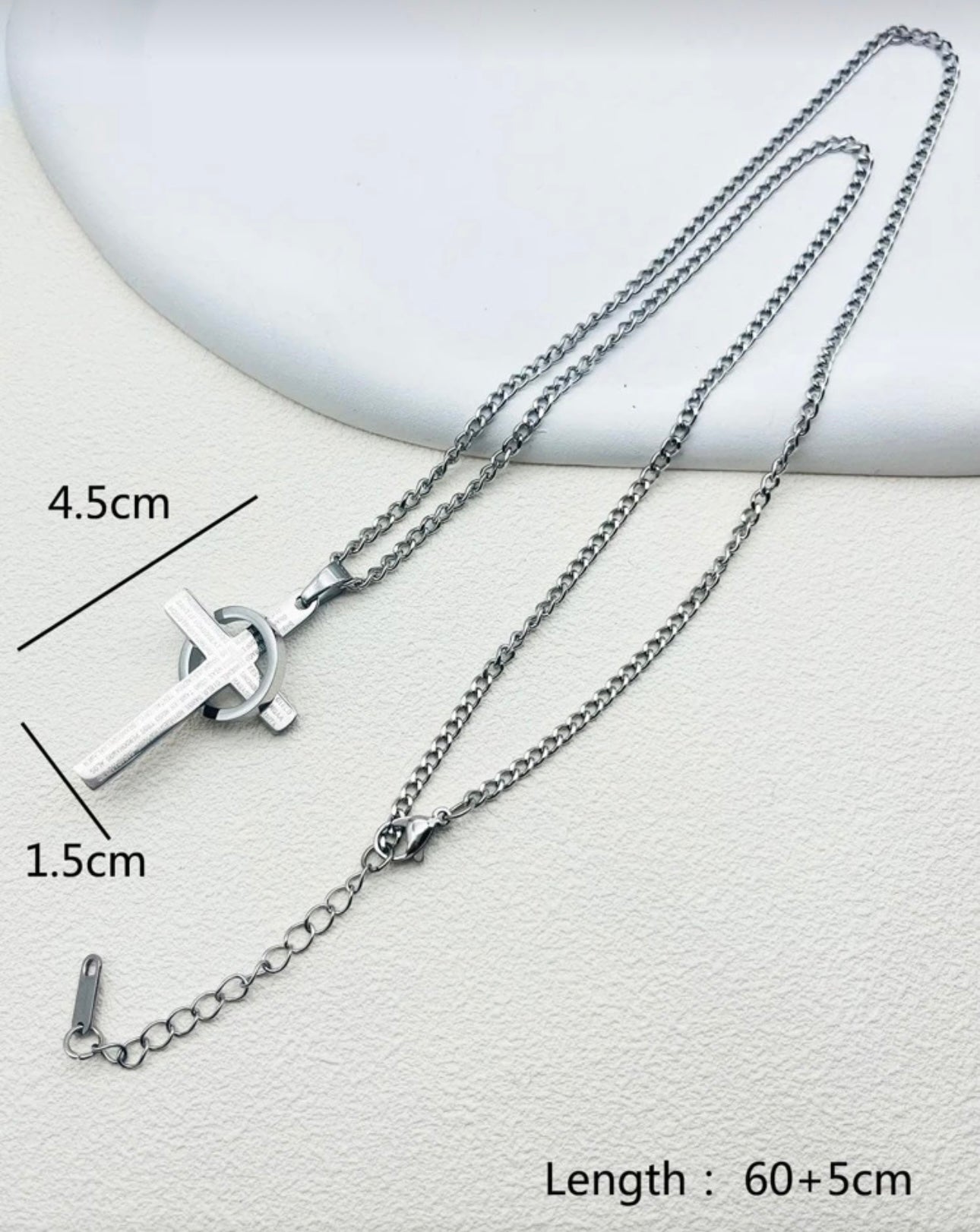 Eternal Faith Cross Necklace