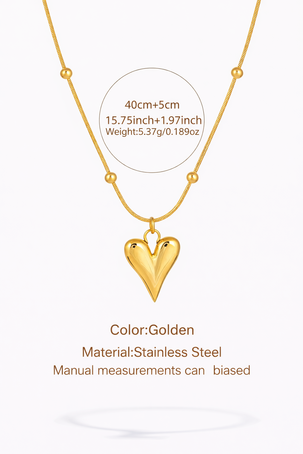 Endless Love Heart Necklace