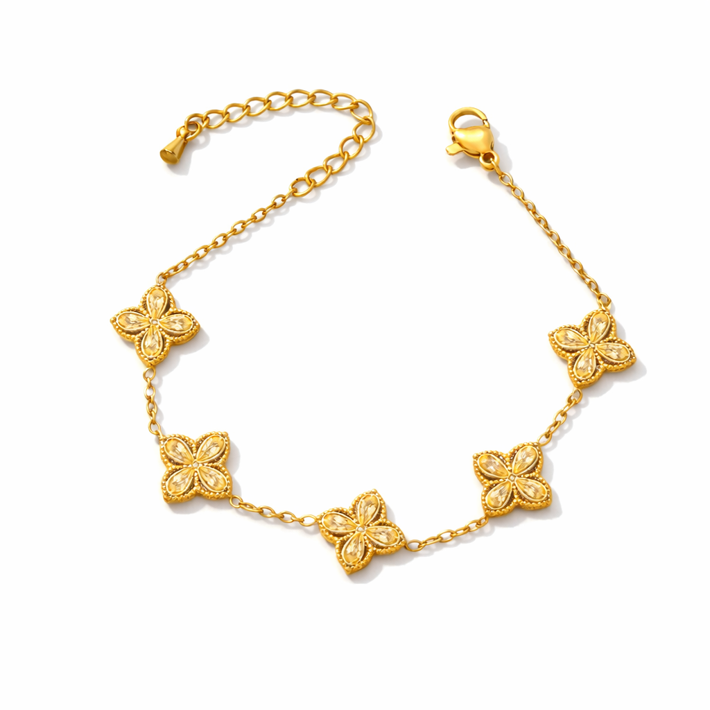 Golden Blossom Bracelet