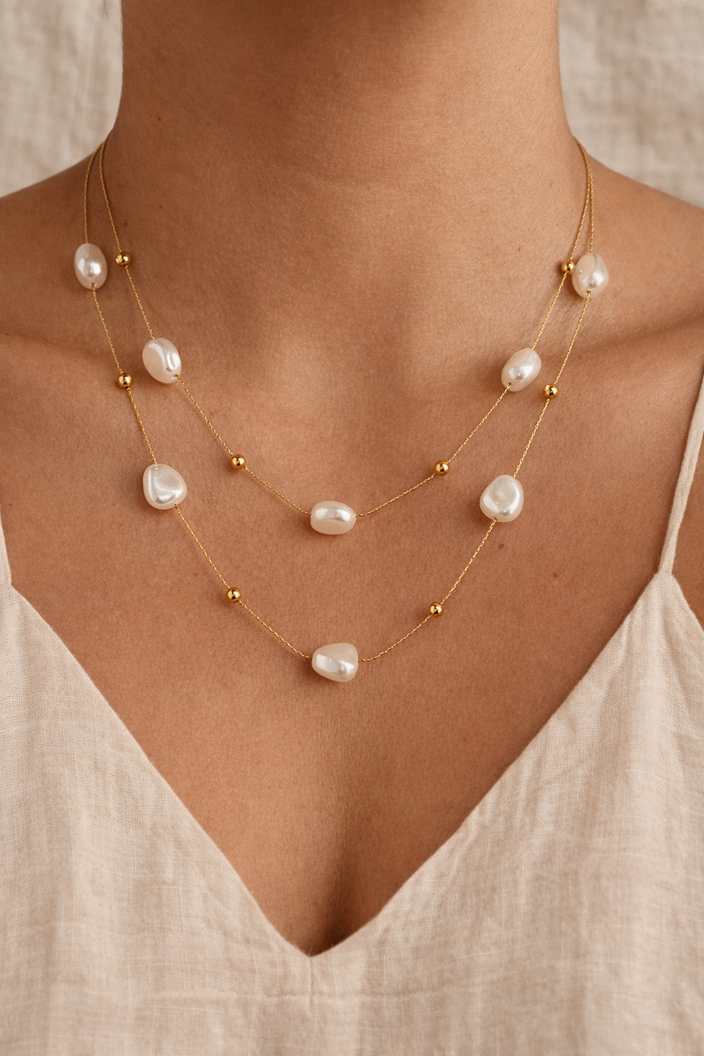 Opalesca Pearl Necklace