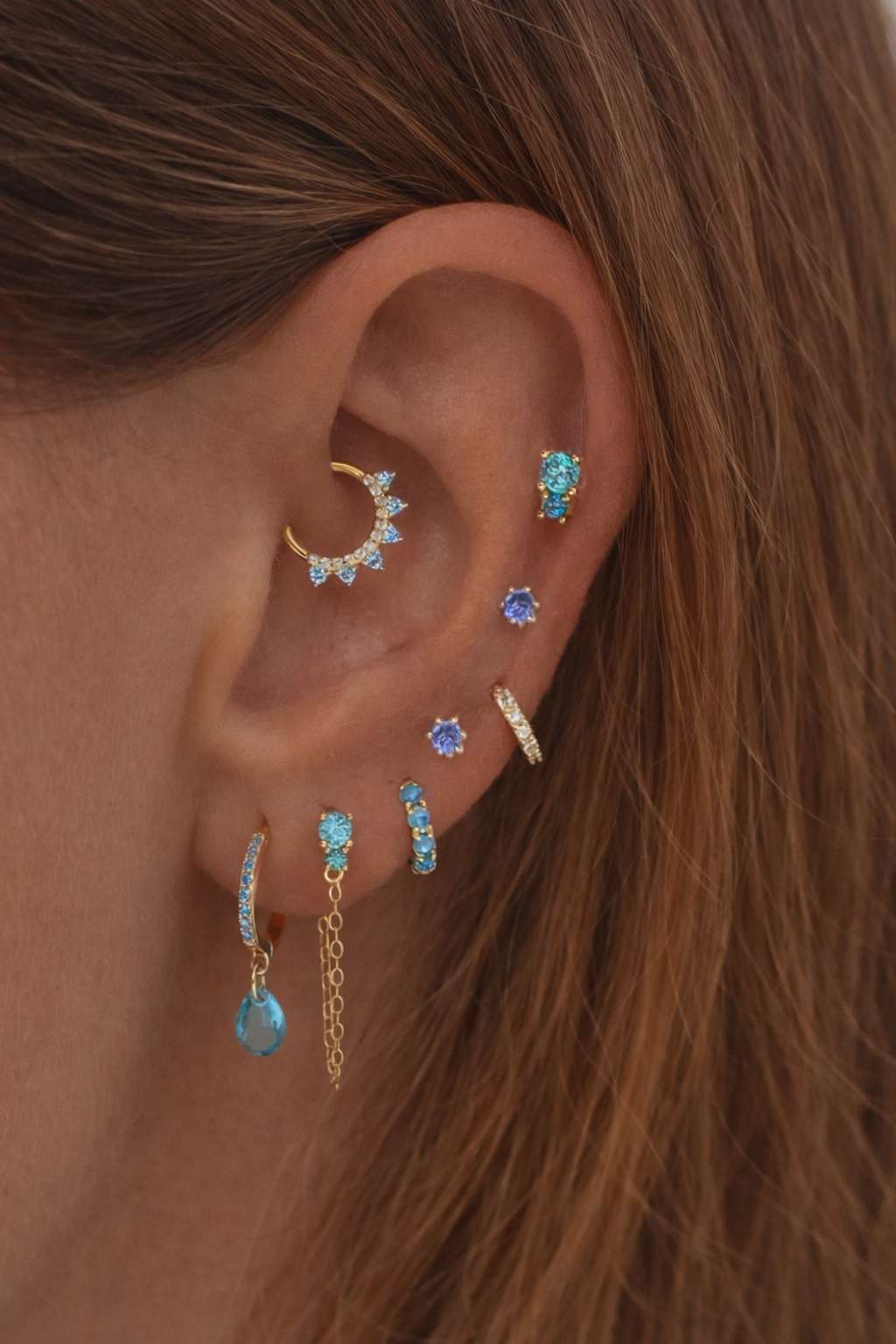 Ocean Glow Ear Stack Set