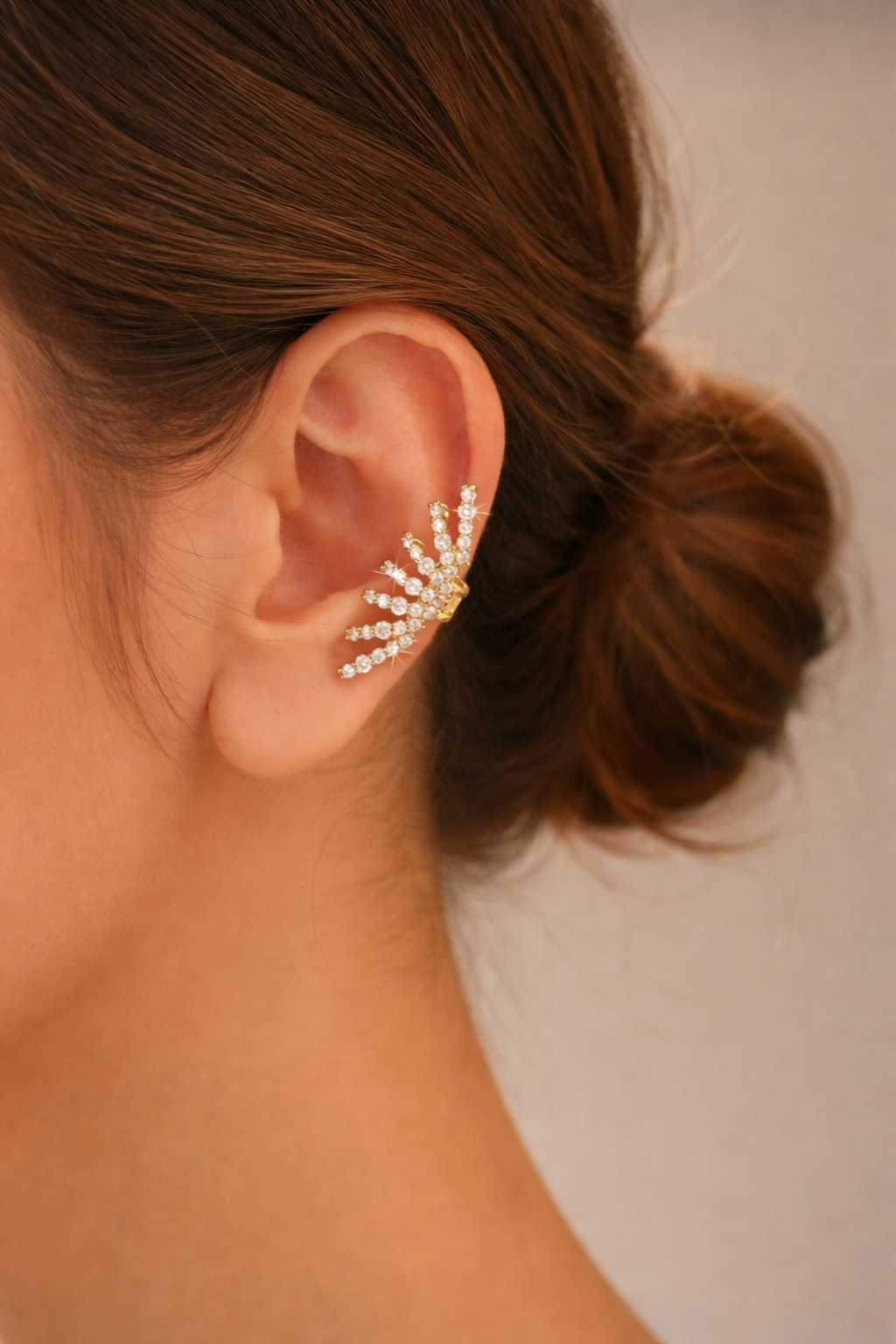Golden Wing Ear Cuff