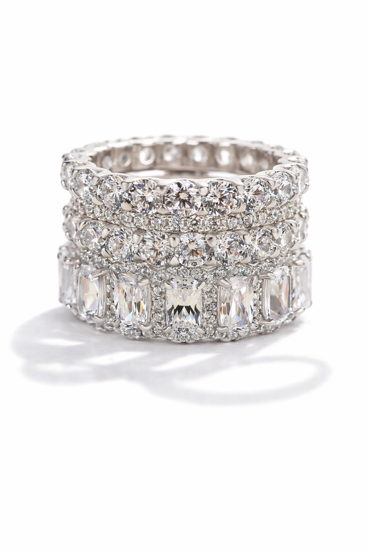 Eternal Glow Stack Ring