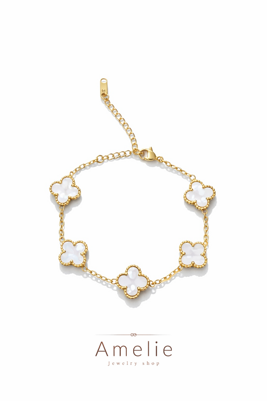 Clover Bracelet – Clean & Chic Luck Charm