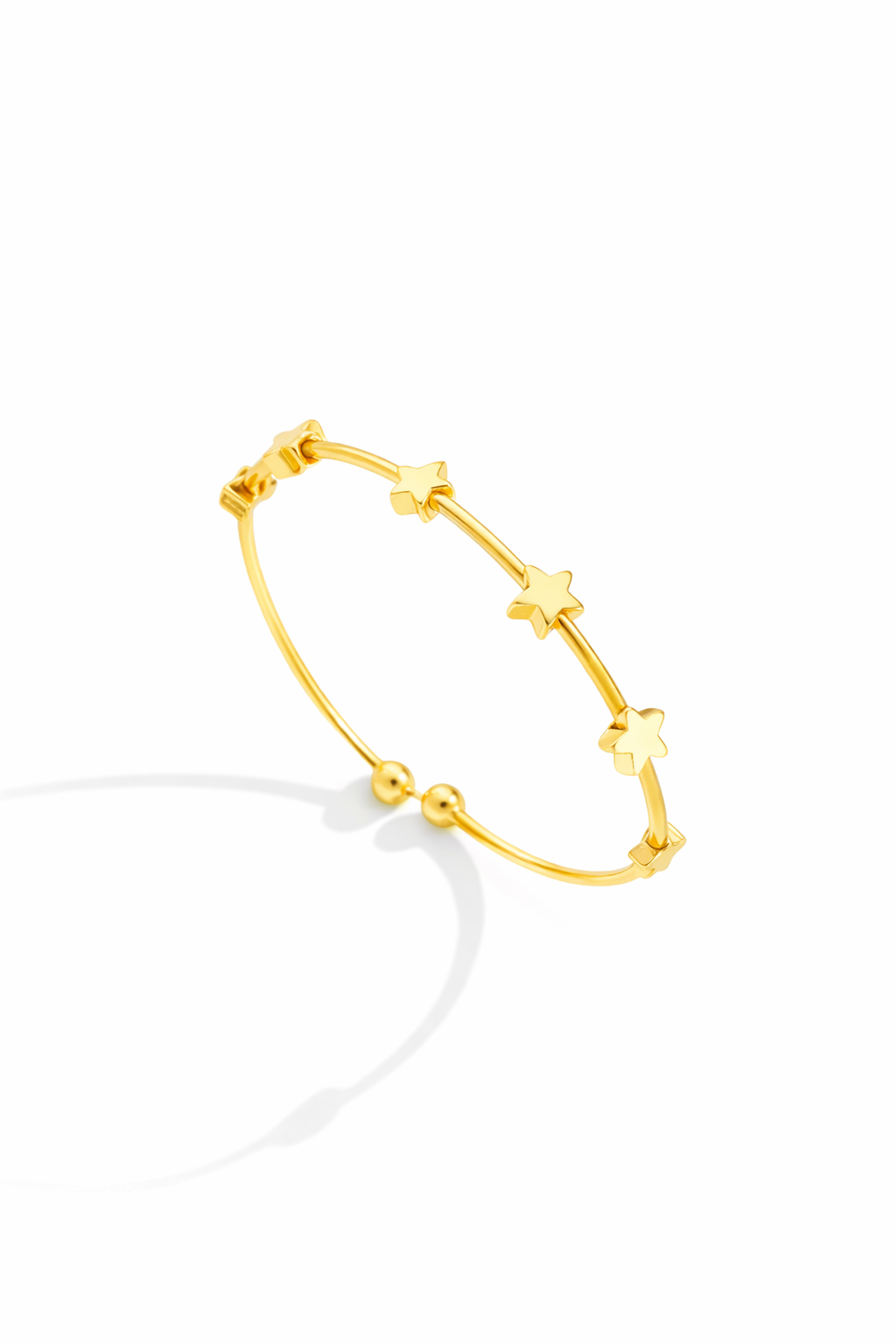 Golden Star,Cross, Heart Stainless Steel Bracelet