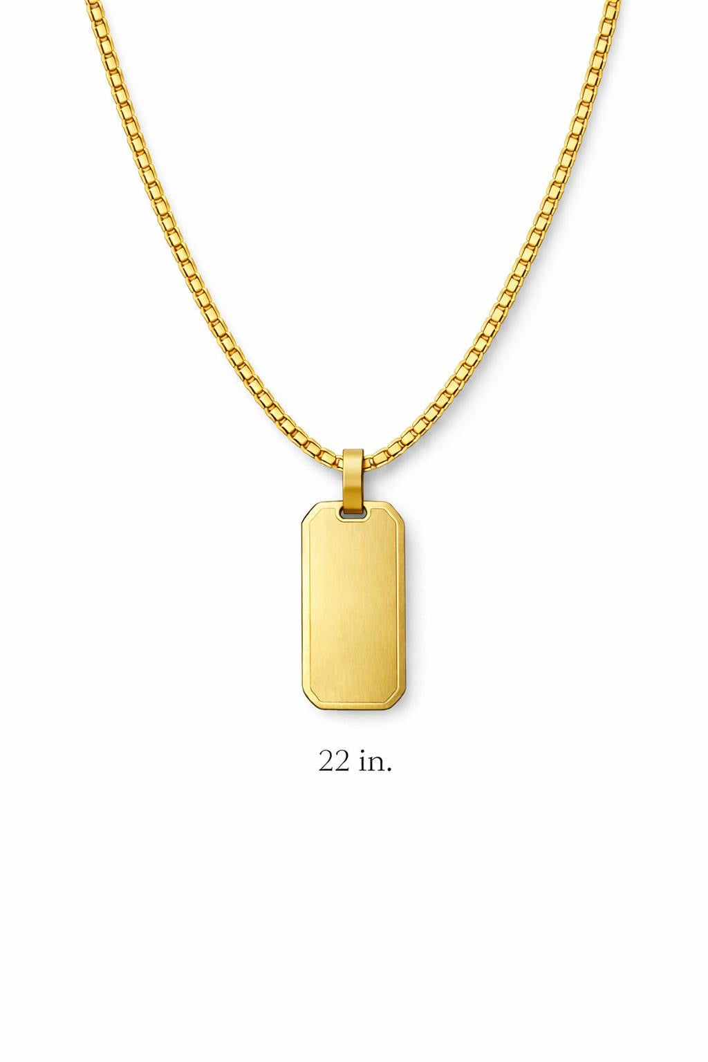Signature Tag Necklace
