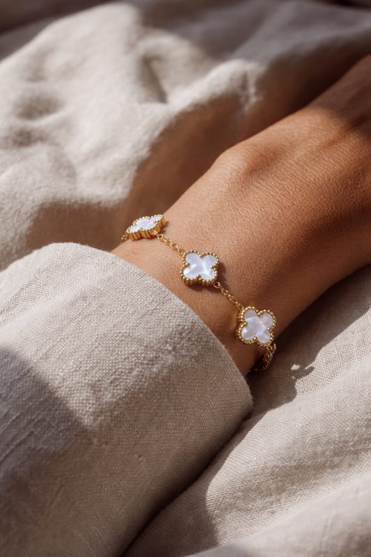 Clover Bracelet – Clean & Chic Luck Charm
