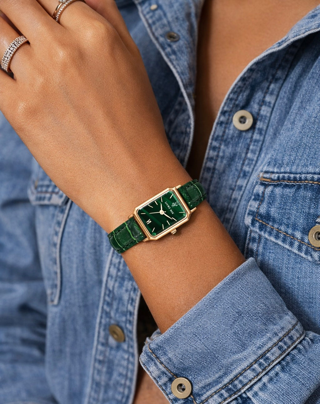 Emerald Time Watch