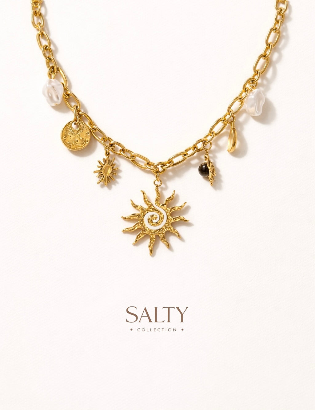 Solar Charm Necklace