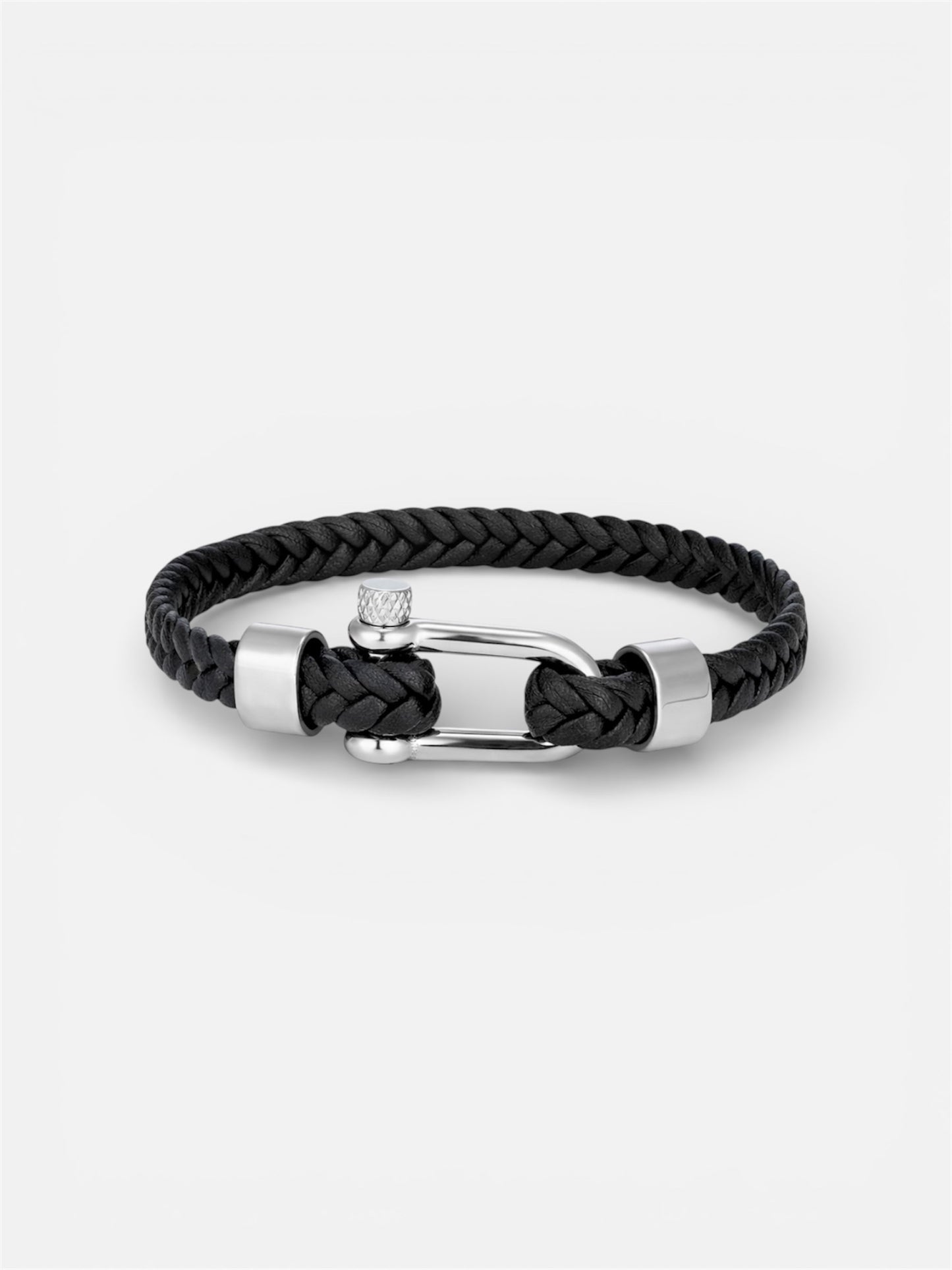 Men’s Braided Leather Bracelet