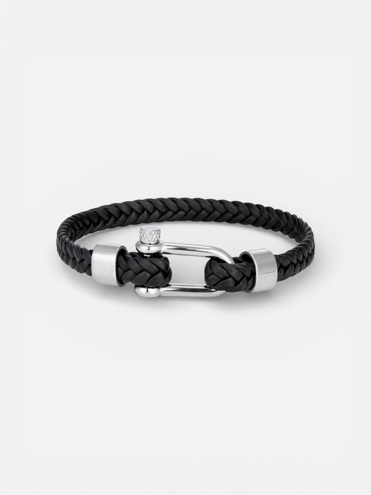 Men’s Braided Leather Bracelet