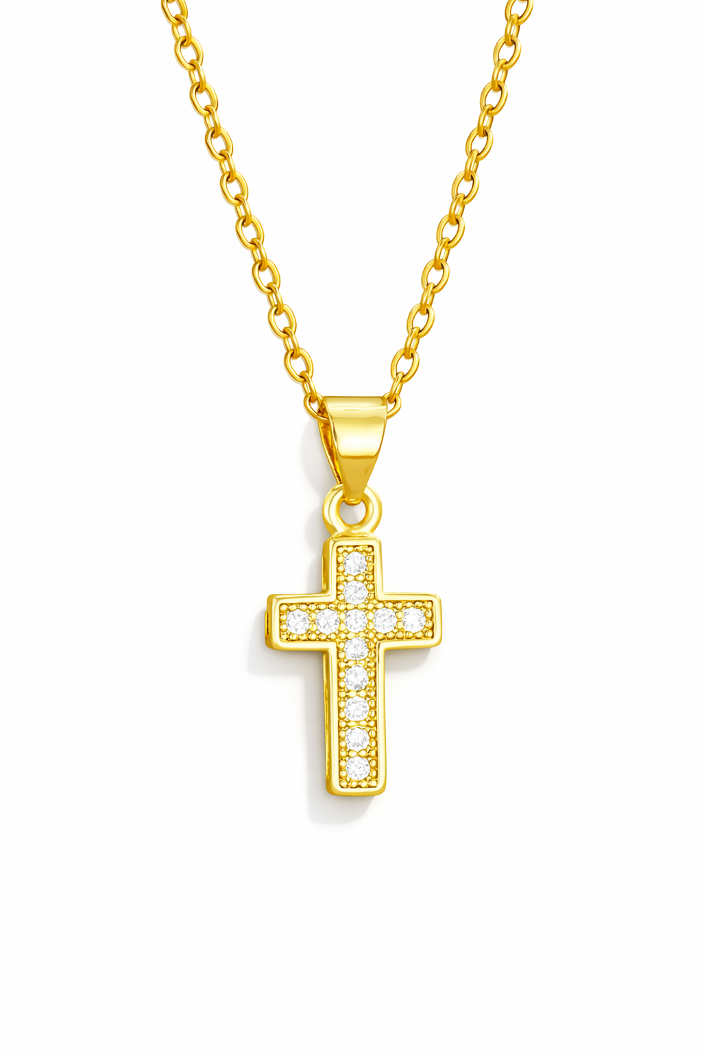 Luminous Cross Necklace