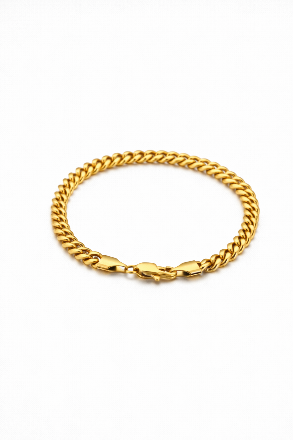 Men’s Gold Chain Bracelet – Stainless Steel