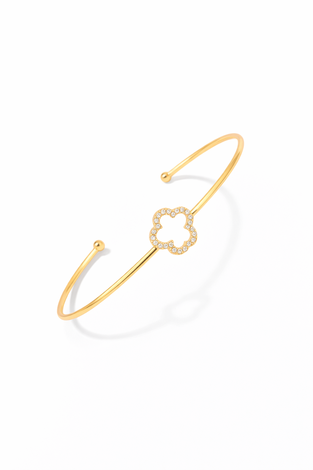 Golden Clover Grace Cuff
