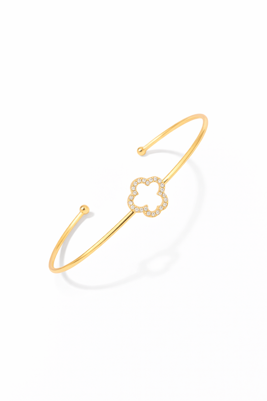 Golden Clover Grace Cuff