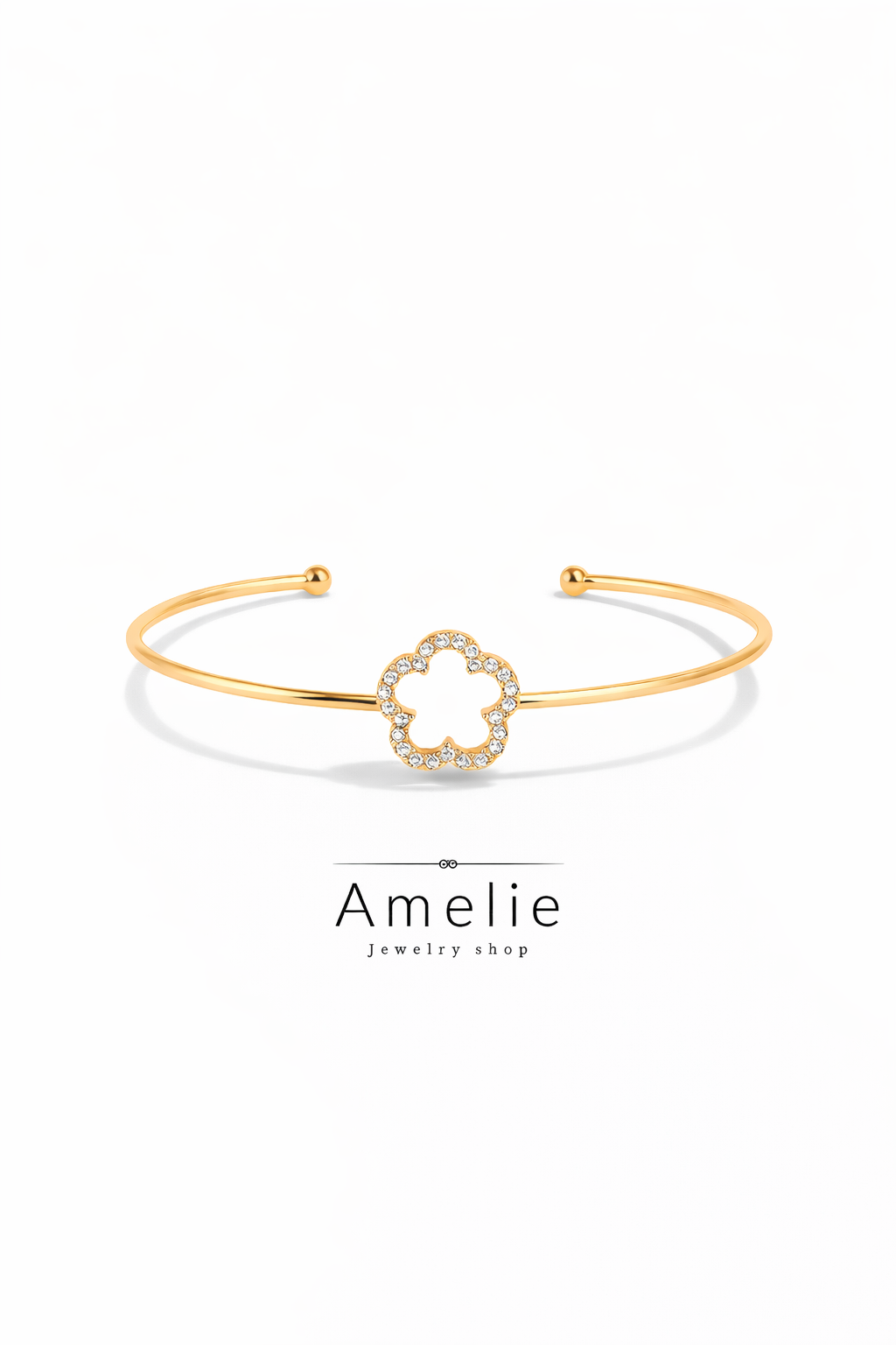 Golden Clover Grace Cuff