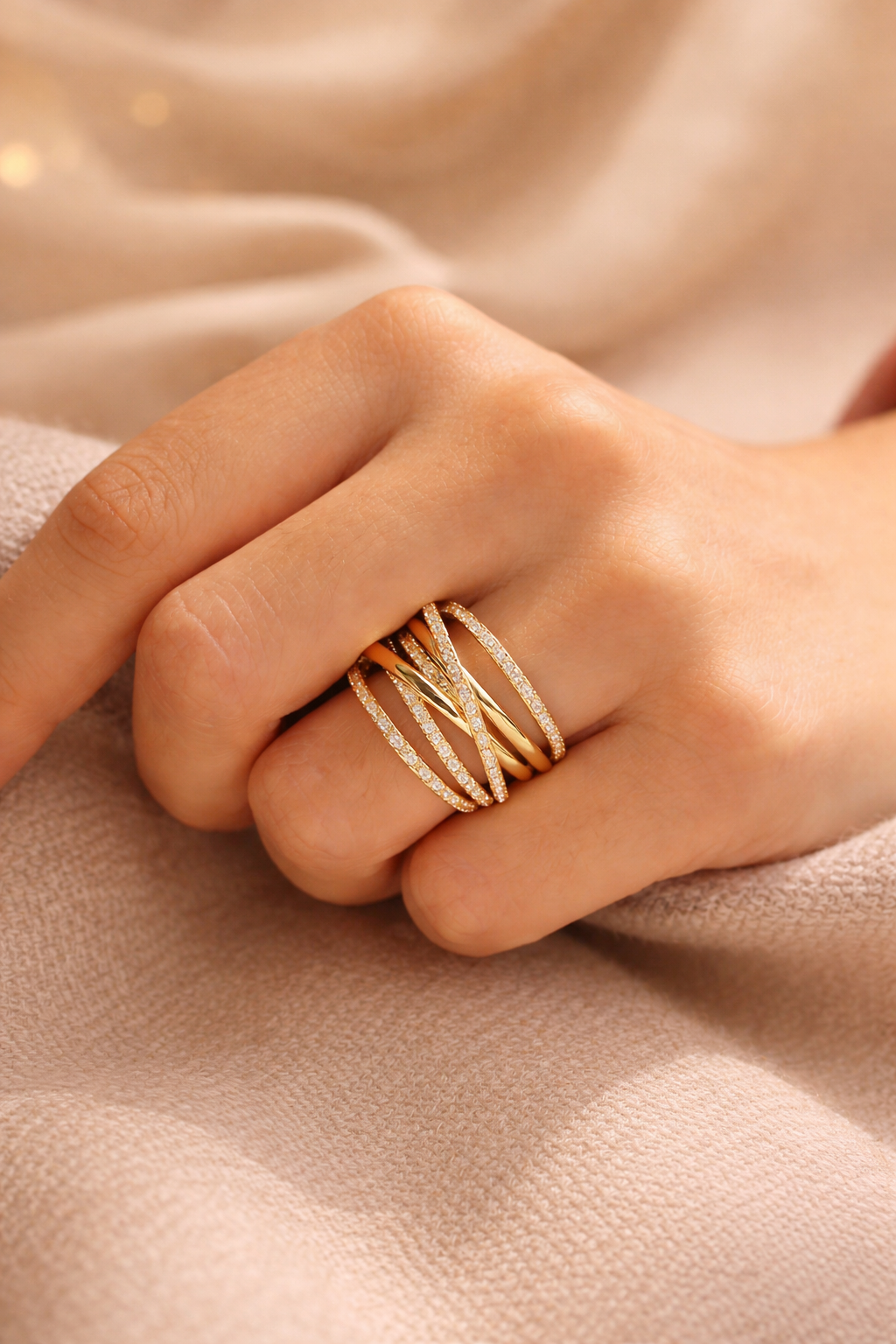 Infinity Glow Ring