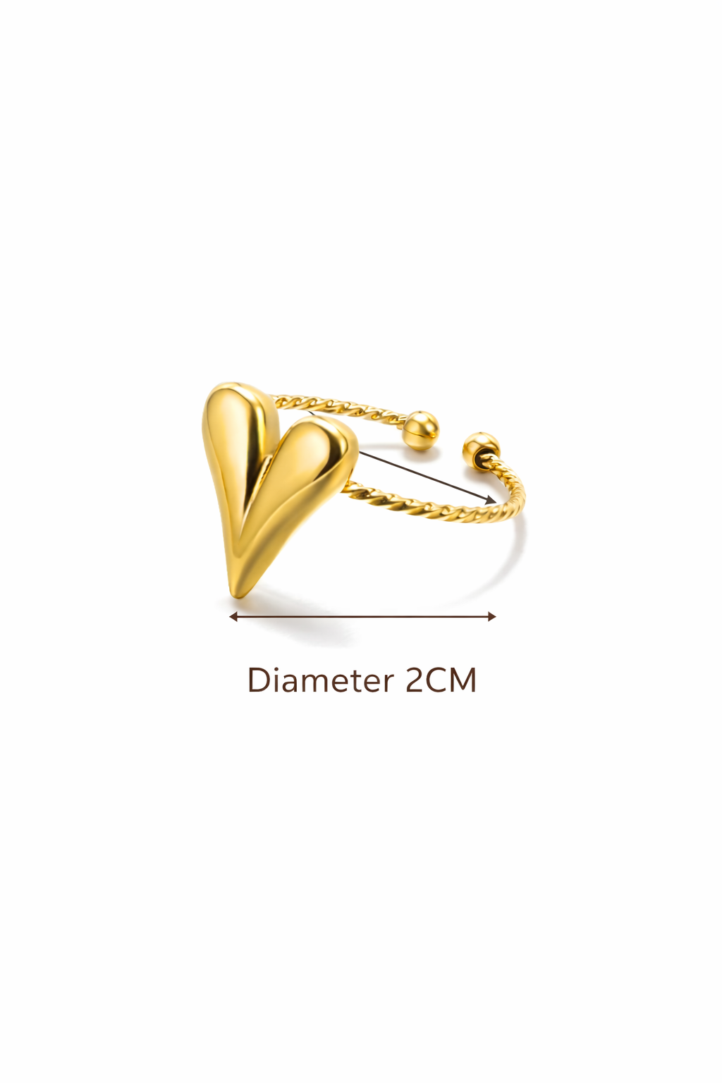 Endless Love Heart Ring