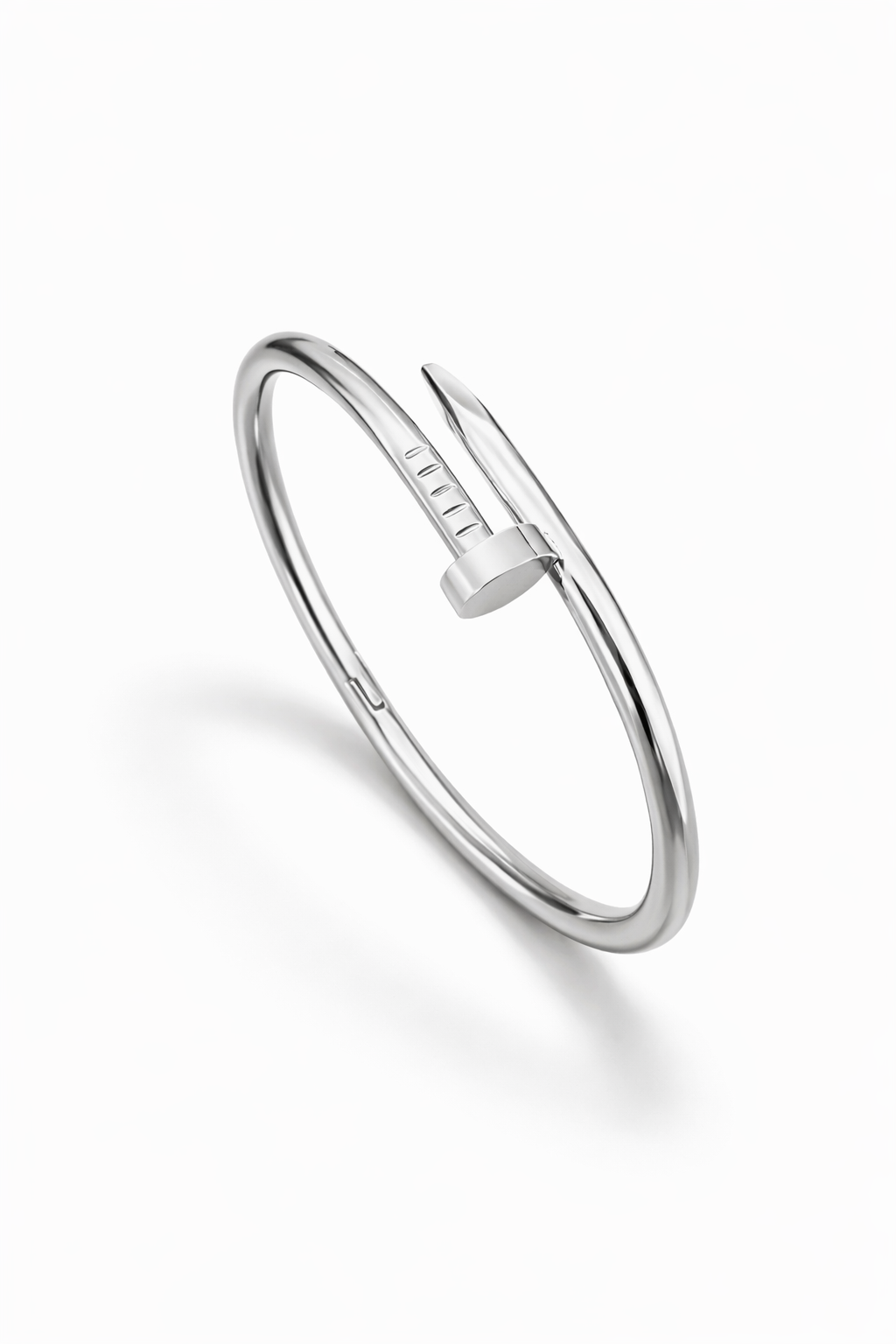 Golden Nail Cuff Bracelet