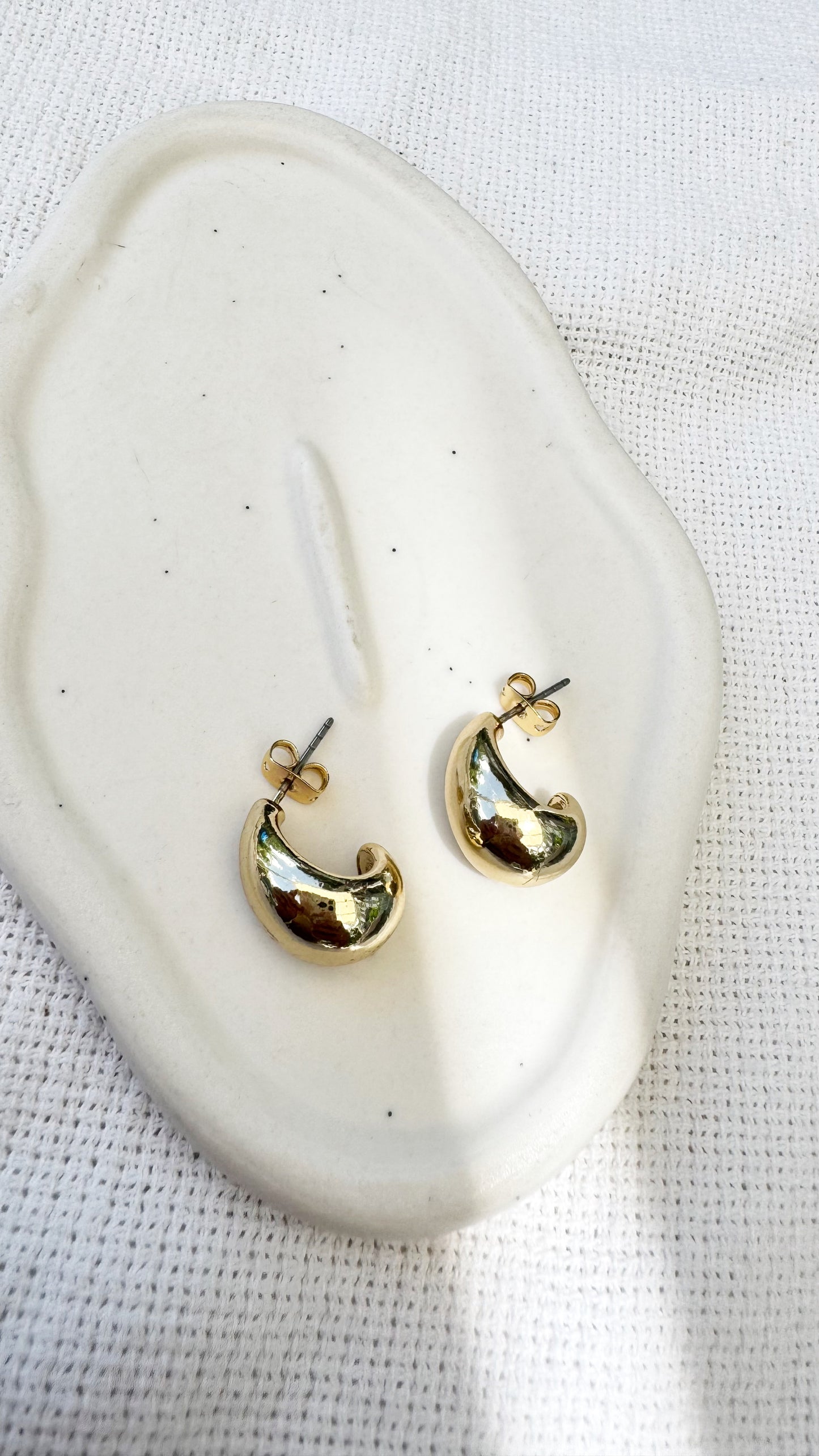 Bold Drop Hoops