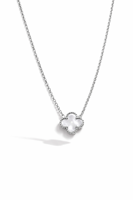 Clover Silver Shine Necklace