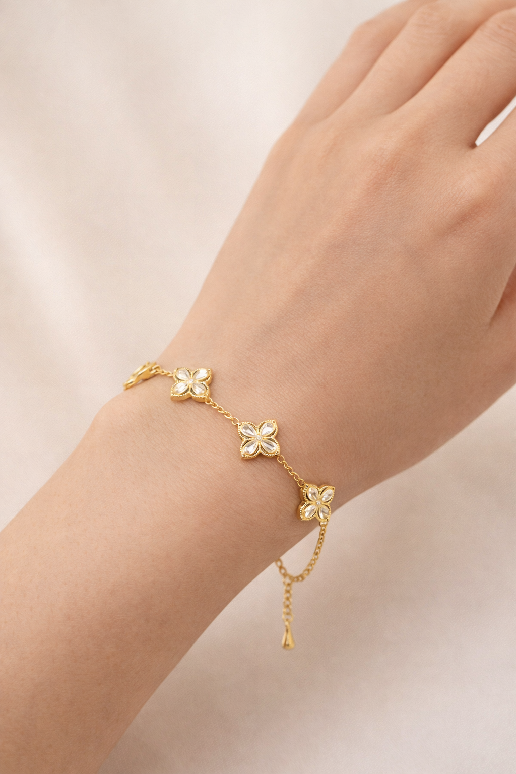 Golden Blossom Bracelet