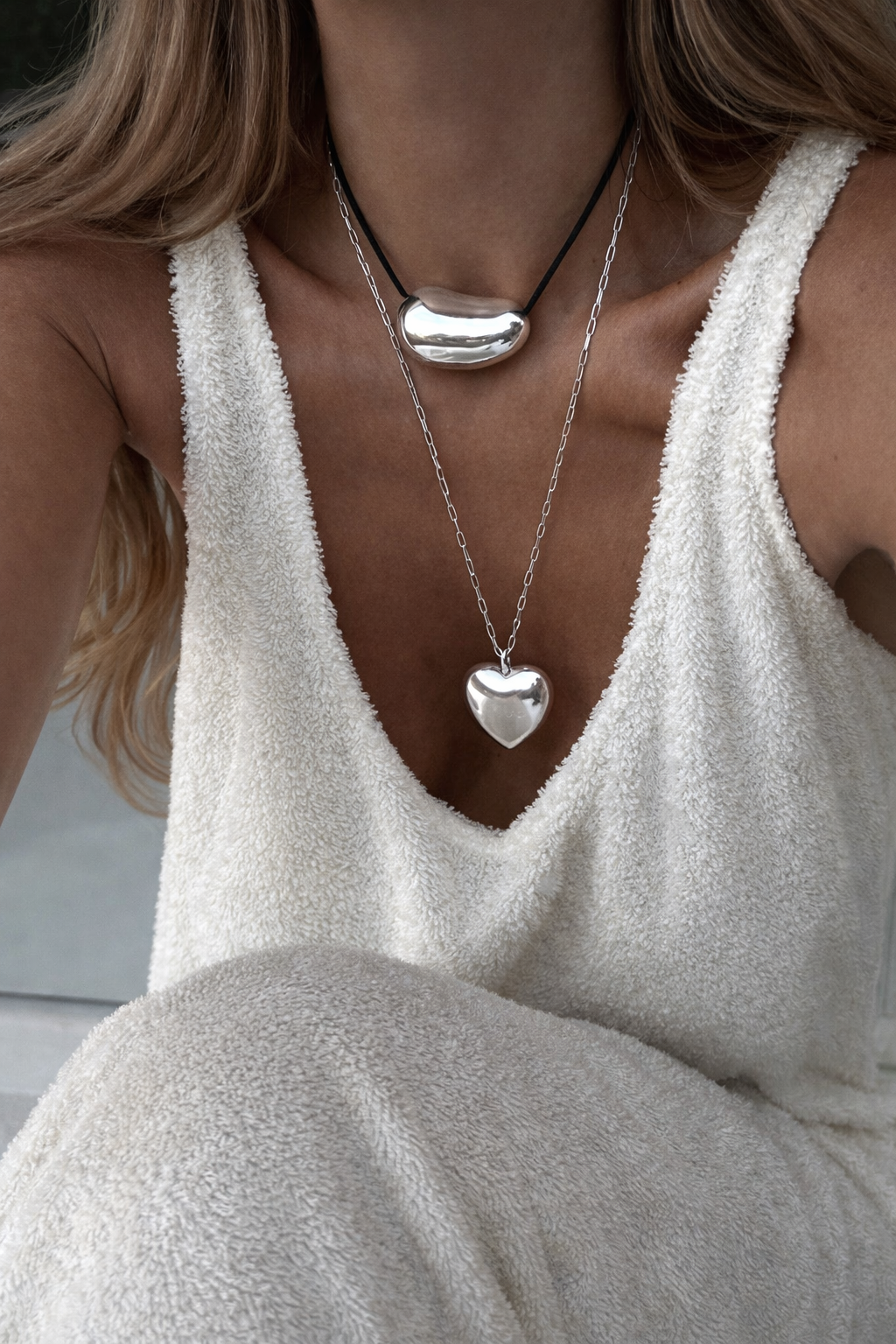 Silver Harmony Layered Necklace