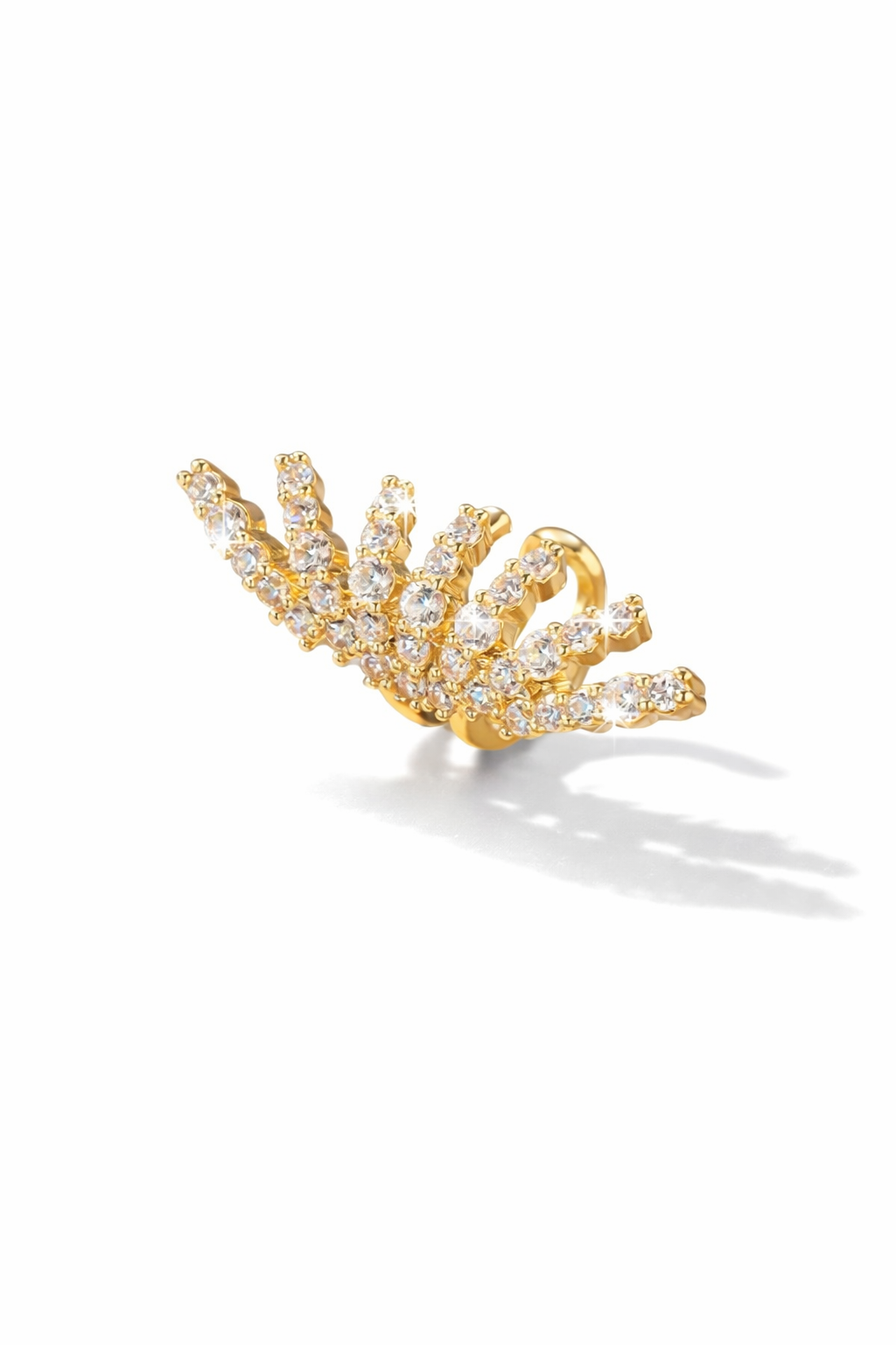 Golden Wing Ear Cuff