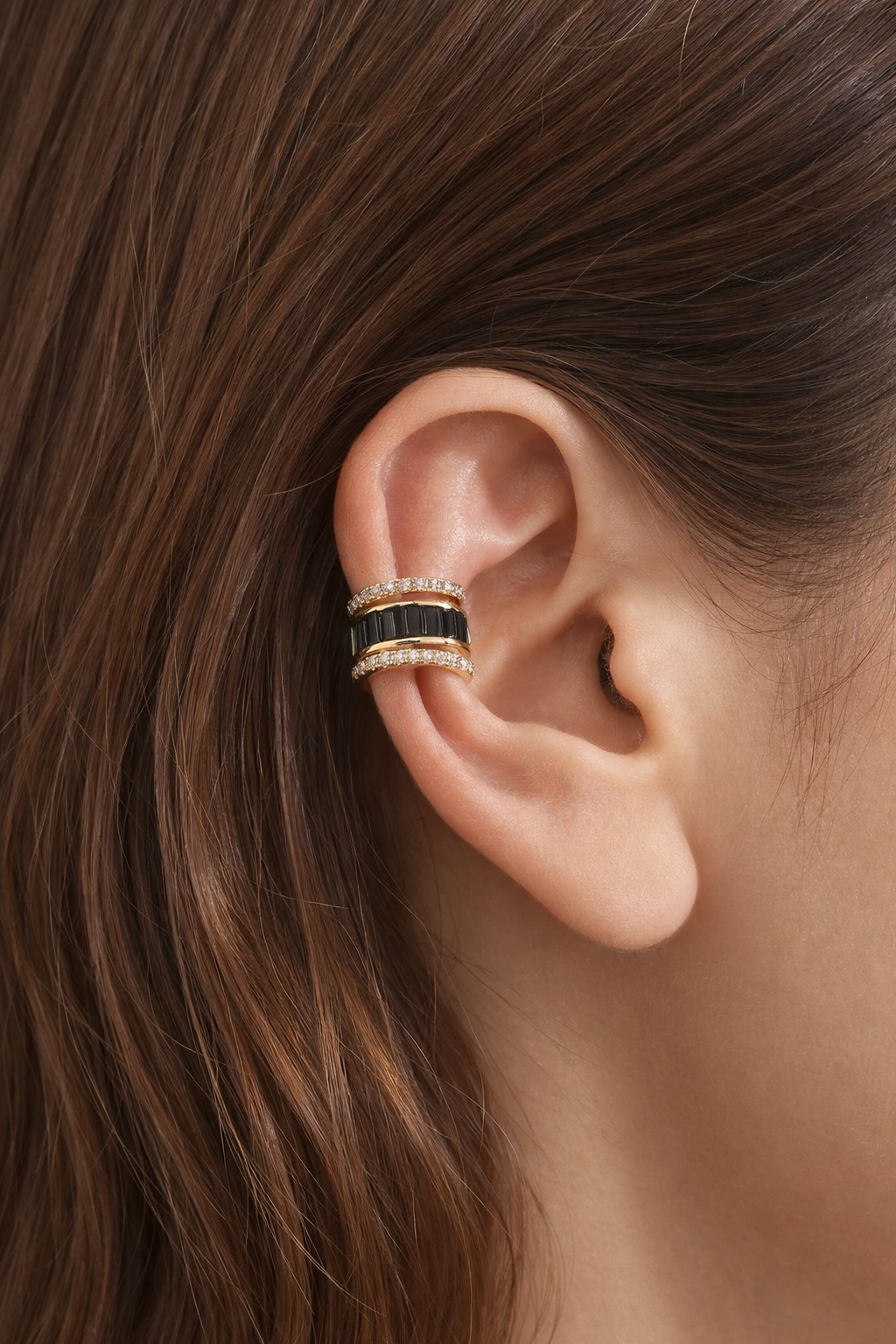Midnight Luxe Double Ear Cuff
