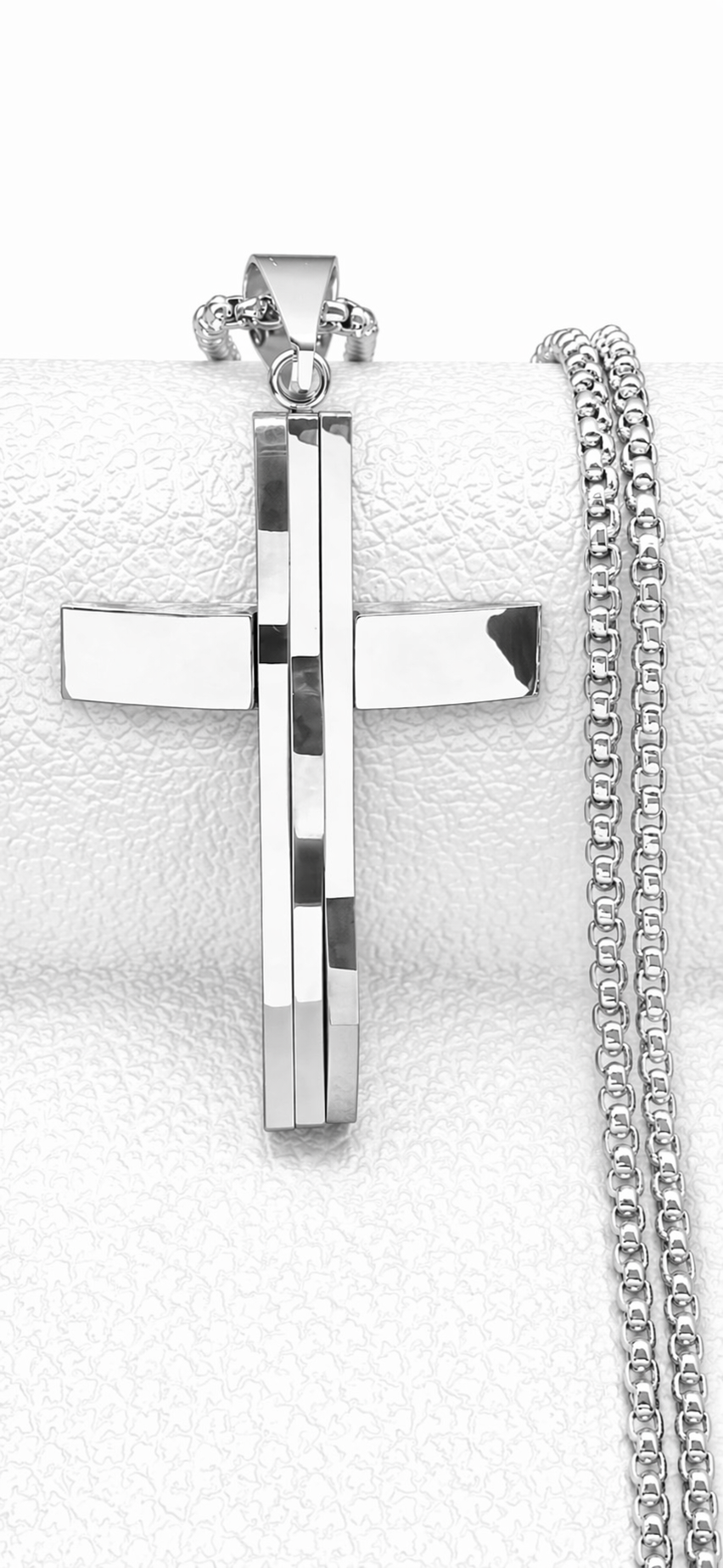 Divine Layered Cross Necklace